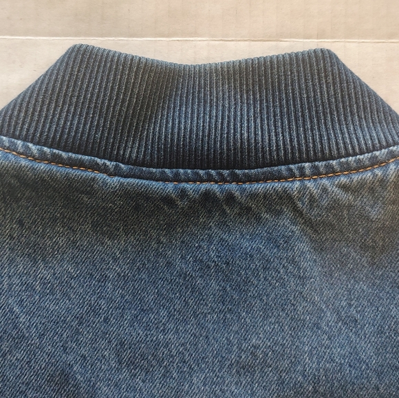 Levi's Sansome Blue Denim Vest Size Medium - Picture 12 of 16